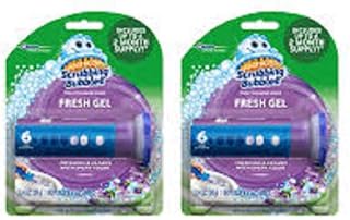 Scrubbing Bubbles Fresh Gel Toilet Cleaning Stamp (Lavender, 2 Pack)