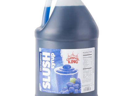 TableTop King 1 Gallon Blue Raspberry Slushy Syrup_AB