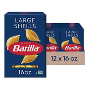Barilla Large Shells / 16 Ounce (Pack of 12) / Large Shells 12 Pack Pasta