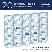 Cottonelle Professional 20 Rolls (451 Sheets each) / White / Standard Roll Toilet Paper Paper & Plastic