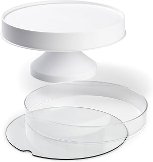Wilton 307-2503 Display Your Way Customizable Cake Pedestal, White