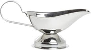 HUBERT 5 oz Footed Gravy Boat Stainless Steel