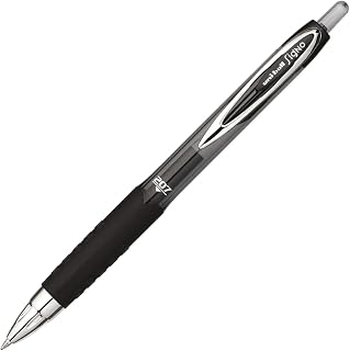 Uni-Ball Signo Gel 207 Roller Ball Retractable Gel Pen, Black Ink, Medium, 36 per Box