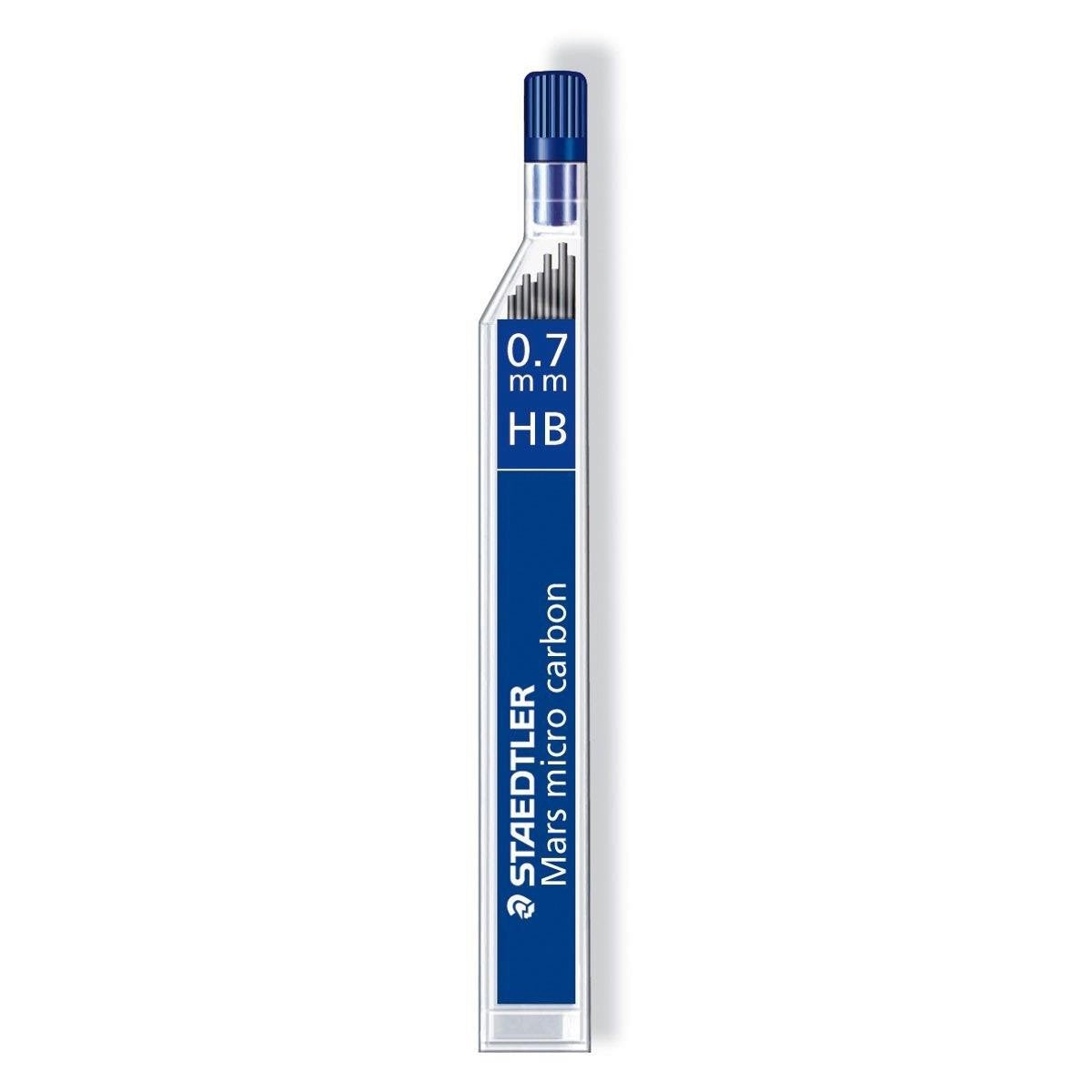 1 X Mars Micro Carbon Lead -HB- 0.7mm by STAEDTLER – Plastic, Graphite, Model 25007－HB