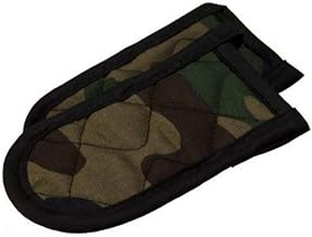 Lodge Fabric Machine Washable Hot Handle Holder, 2-Pack, Camo | Machine Washable Hot Handle Holder for Traditional Lodge Cast Iron, Reusable Heat Protection up to 350°, 2-Pack