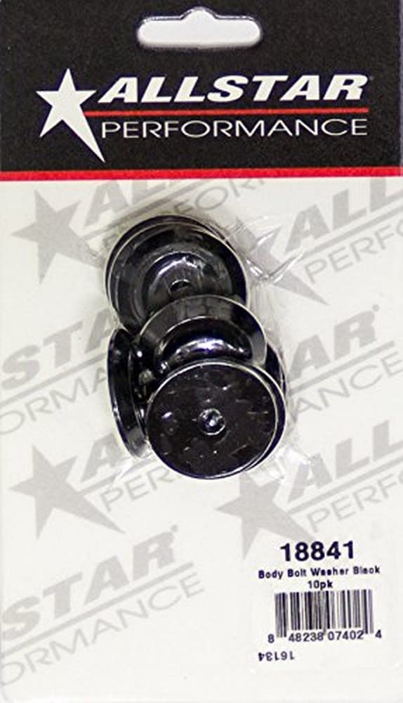 Allstar Performance Pack of 10 / Black / 1 Parts Washers