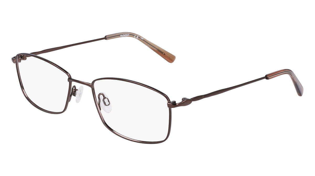 Eyeglasses W 3040 205 Shiny Brown by Flexon – Stainless Steel, Shiny Brown, Model W3040