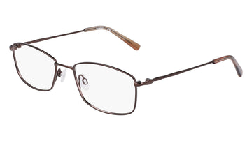 Eyeglasses W 3040 205 Shiny Brown by Flexon – Stainless Steel, Shiny Brown, Model W3040