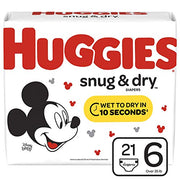HUGGIES Size 6 (21 Count) / 21.0 / 1 Baby Diapers