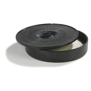 Jumbo Server Tortilla Server with Insulated Lid for Kitchens by Carlisle FoodService Products – 12" / 2", 0.0 ounces, Polypropylene (PP), Black, Model 071703