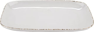GET 12" x 7 1/2" Rectangular Urban Mill Melamine Platter (Set of 12)