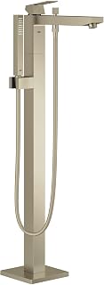 GROHE 23672EN1 - Single-Handle Freestanding Tub Faucet with 1.75 GPM Hand Shower - Brushed Nickel