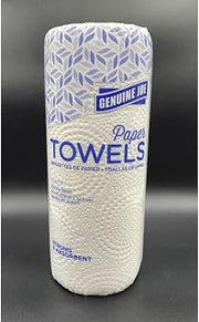 Genuine Joe Kitchen Paper Towels, 2-Ply, 9" x 11", 70 Count (Pack of 15)