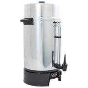 100 Cup Coffee Urn by Adcraft – Silver, Model CUA100