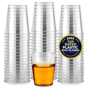 Stock Your Home 250 Pack / 1.0 ounces / Clear Shot Glasses