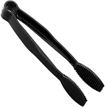 Black Camwear Flat Grip 6" Tongs