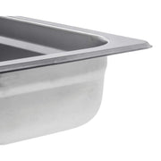 Serving Bowl Display Bowl Full Size Stainless Steel - 21" L x 13W x 2 1/2 H by HUBERT – Stainless Steel, Model J304FP