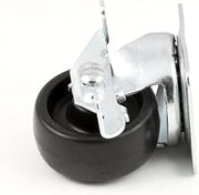 Delfield Caster,2,PLT,Swivel,Brake, Nitro