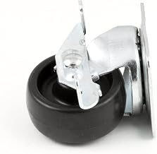 Delfield Caster,2,PLT,Swivel,Brake, Nitro