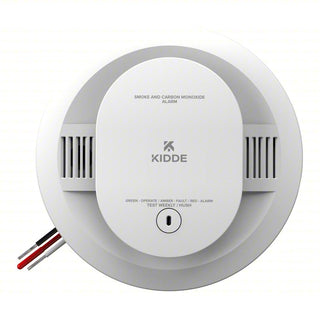 Hardwired Smoke and Carbon Monoxide Alarm with AA Battery Backup by Kidde – White, Model CUACFEX
