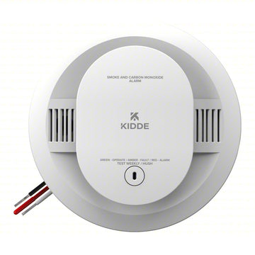 Hardwired Smoke and Carbon Monoxide Alarm with AA Battery Backup by Kidde – White, Model CUACFEX