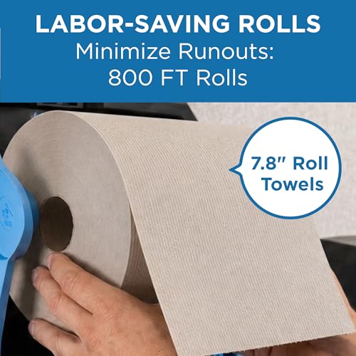 Georgia-Pacific Brown / 6 Count (Pack of 1) / 6 Rolls Paper Towels