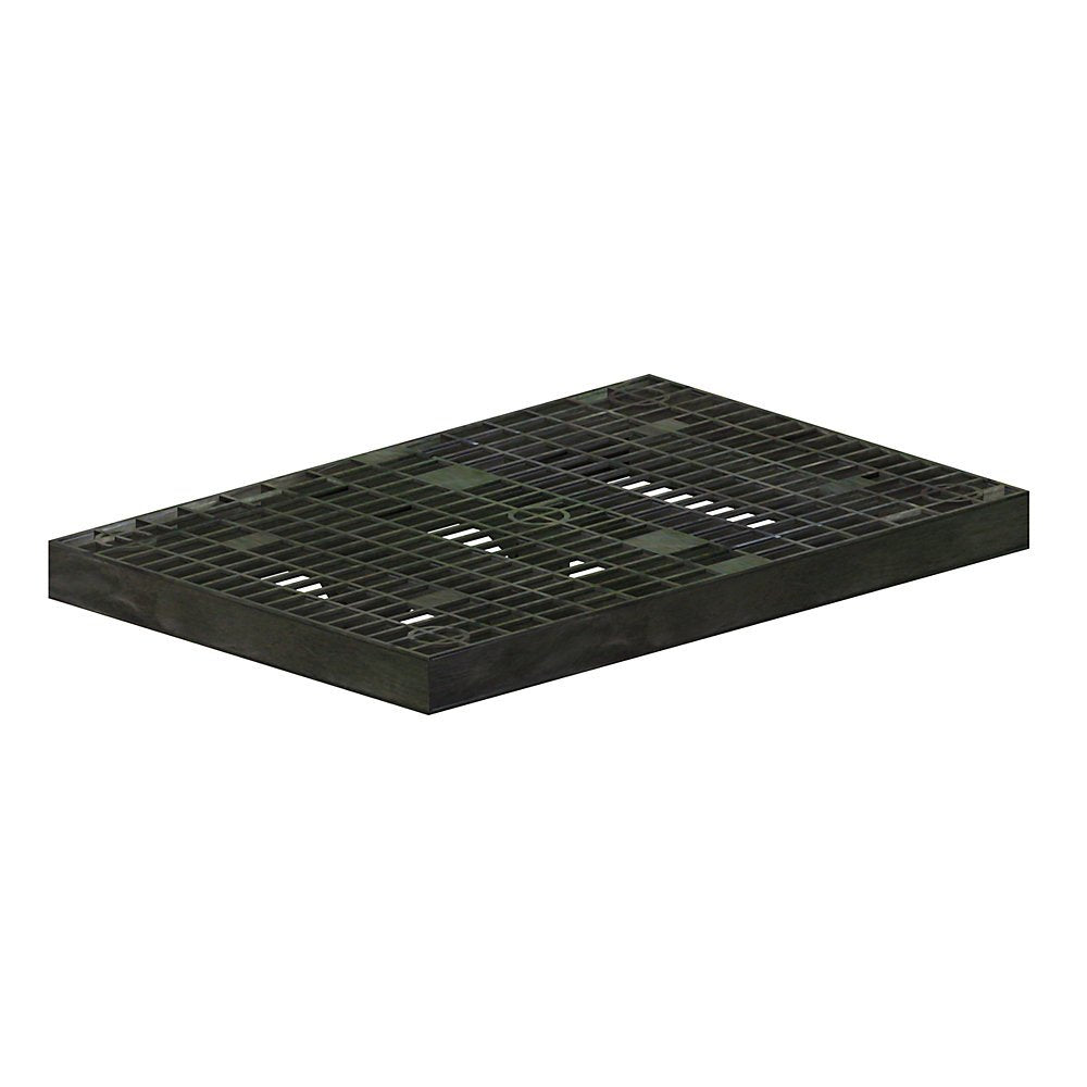 Structural Plastics Corp Stackable Platform Starter by Add-A-Level – 24 x 36 Inch, Plastic, Black, Model A3624B535301