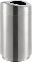Global Industrial Round Curved Open Top Indoor Trash Can with Removable