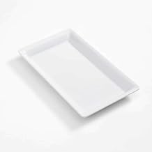 American Metalcraft. MEL12 Melamine Rectangular Platter, White, 12"