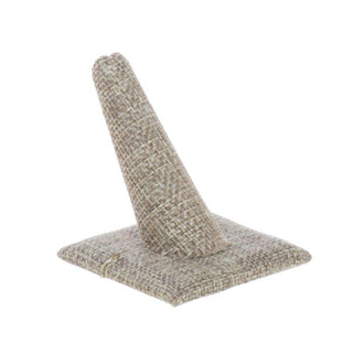 Ring Holder Display Burlap 2 1/8" H by Retail Resource – Model 075-2444N-NAT