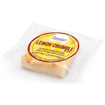 Diannes Lemon Crumble Bar by Diannes Fine Desserts – Commercial Grade