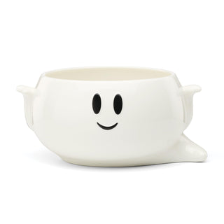 Halloween Ghost Candy Bowl by Lenox – 1 Count, 74 fluid_ounces, Porcelain, White, Model 899851