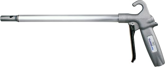 Guardair XtraThrust Safety Air Gun - 24 inch Aluminum Extension, Pistol Style Grip, OSHA Compliant Alloy Nozzle, 1/4 Inch FNPT Inlet (75XT024AA)