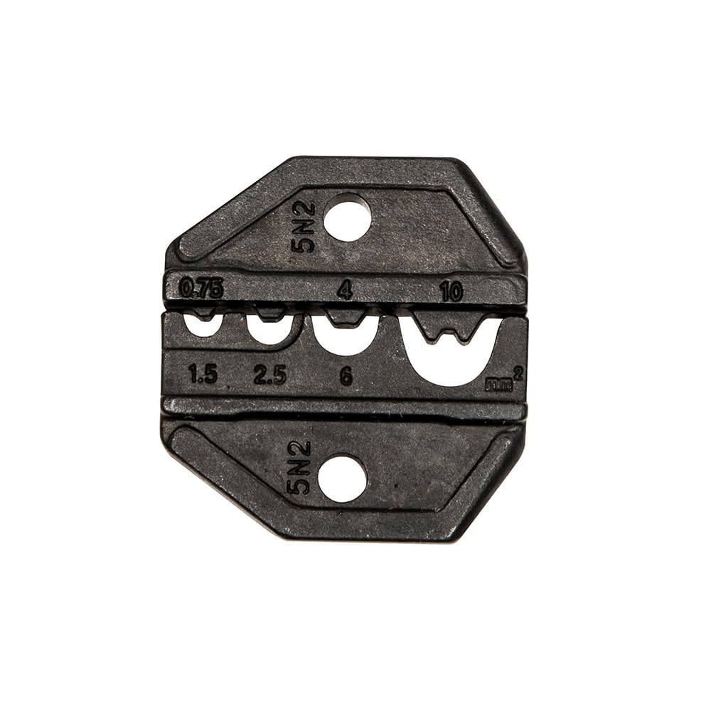 KLEIN TOOLS Non-Insulated 8-18 AWG Die Set, VDV200-010, VDV212-803 / 6.48 mm / Black Oxide Crimpers