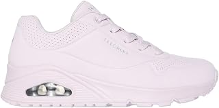 Skechers Womens Uno - Stand on Air Shoes, Color Lavender/Light Pink, Size: 8.5 M US