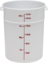 Round 22 Quart Poly White