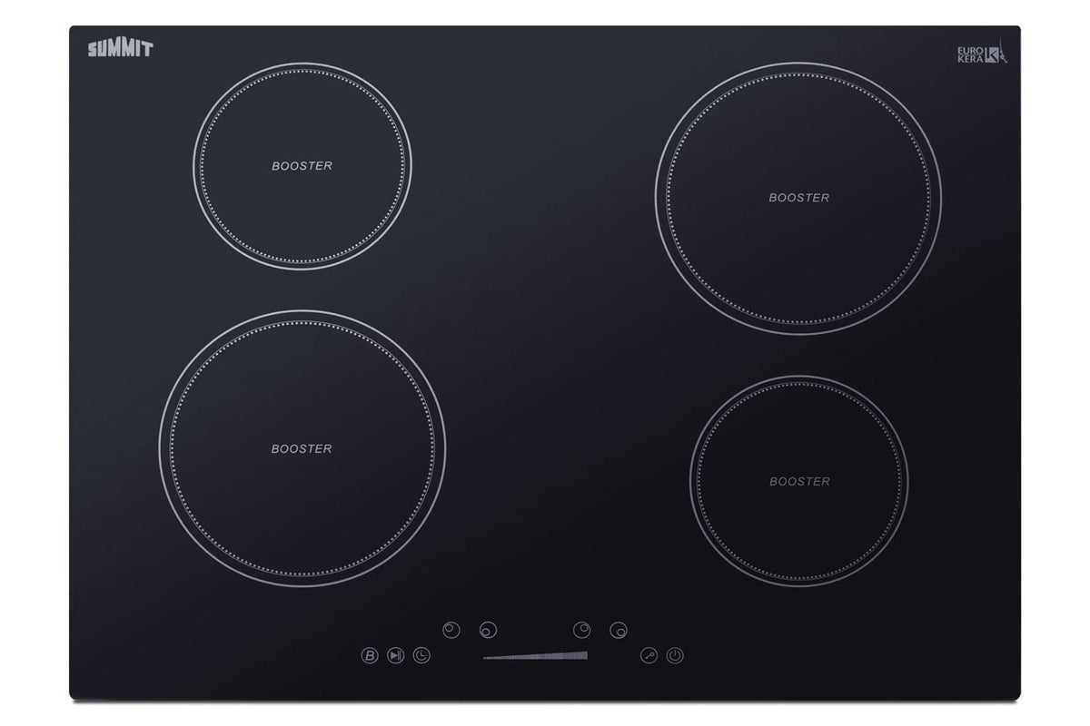 Summit Appliance Black / 30 Inch / 1 Countertop Burners