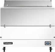 MC4-D Dual Access Milk Cooler 49" W, Forced Air Cooling & White Finished Steel Exterior