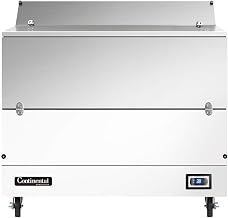 MC4-D Dual Access Milk Cooler 49" W, Forced Air Cooling & White Finished Steel Exterior
