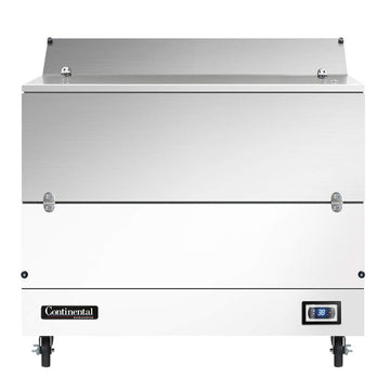MC4-D Dual Access Milk Cooler 49" W by Continental Refrigerator – Commercial Grade