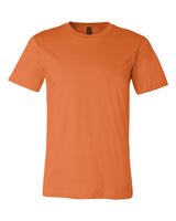 BELLA+CANVAS Men's Taped Shoulders Crewneck T-Shirt by Bella + Canvas – Medium, Polyester, Burnt Orange, Model C3001