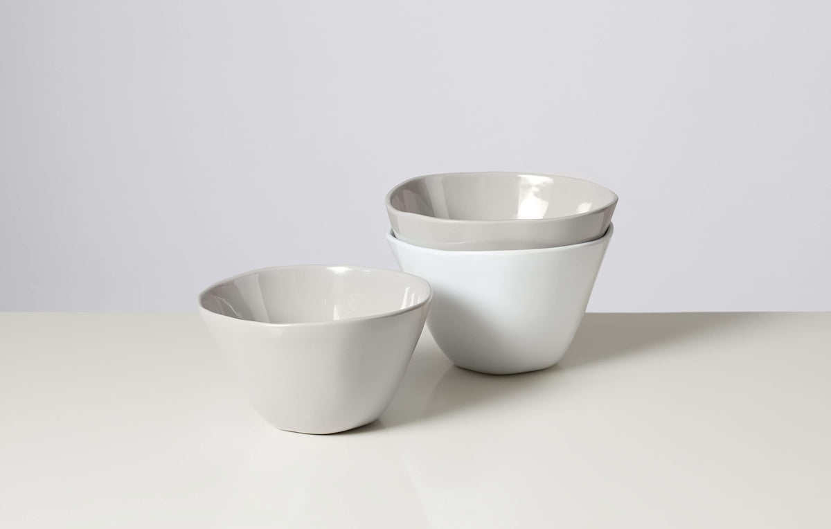 American Metalcraft 40 oz / Cloud / Classic Serving Bowls