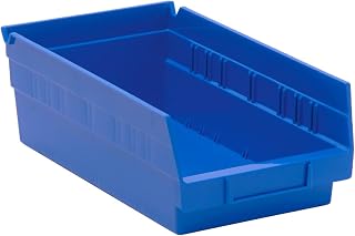 QUANTUM STORAGE SYSTEMS SHELF BIN BLUE 11-5/8in x 6-5/8in x 4in
