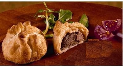 Cuisine Innovations Appetizer Tenderloin of Beef En Croute -- 100 per case.