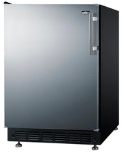 Summit Appliance Left Hand Door / Silver / 5.1 cubic_feet Categories