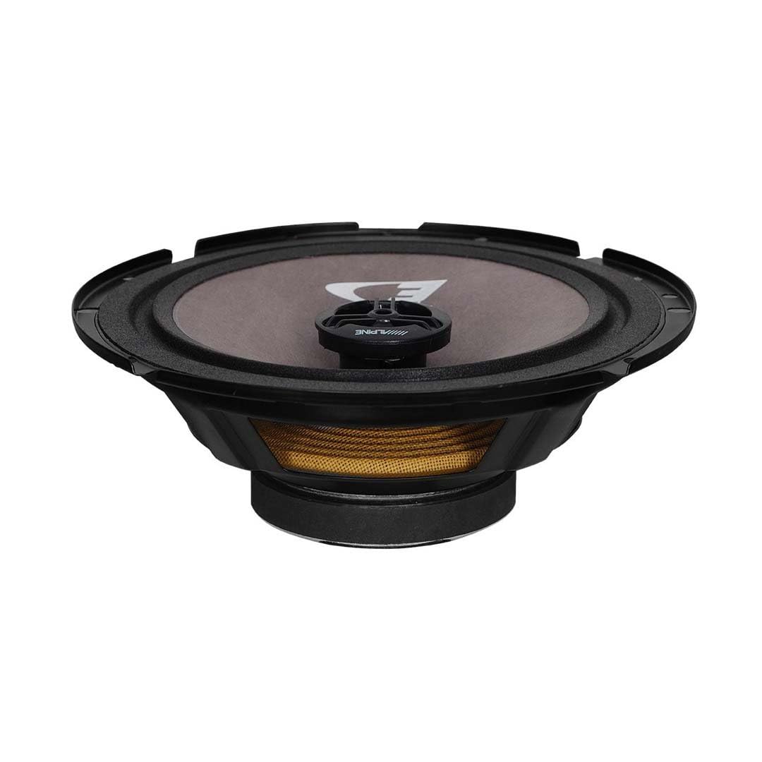 6x9 2-Way Coaxial Speakers (Pair) by Alpine – Long Fiber Natural Pulp, High Polymer Foam, black, Model SXE-6926S
