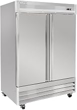 MSD-2DF-BAL-X 54" Two Section Reach In Freezer, (2) Left/Right Hinge Solid Doors, 115v