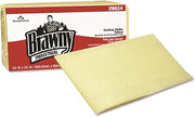 Georgia-Pacific Brawny Yellow Quarter-Fold Disposable Dusting Cloth by GP PRO, 24" Length x 24" Width, 29624 (Case of 4 Packs, 50 Cloths per Pack)
