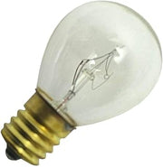 Satco S3628 115/125V Intermediate Base 15-Watt S11 Light Bulb, Clear