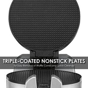 Waring Single Waffle Cone Maker / Silver / 1 Commercial Waffle Makers